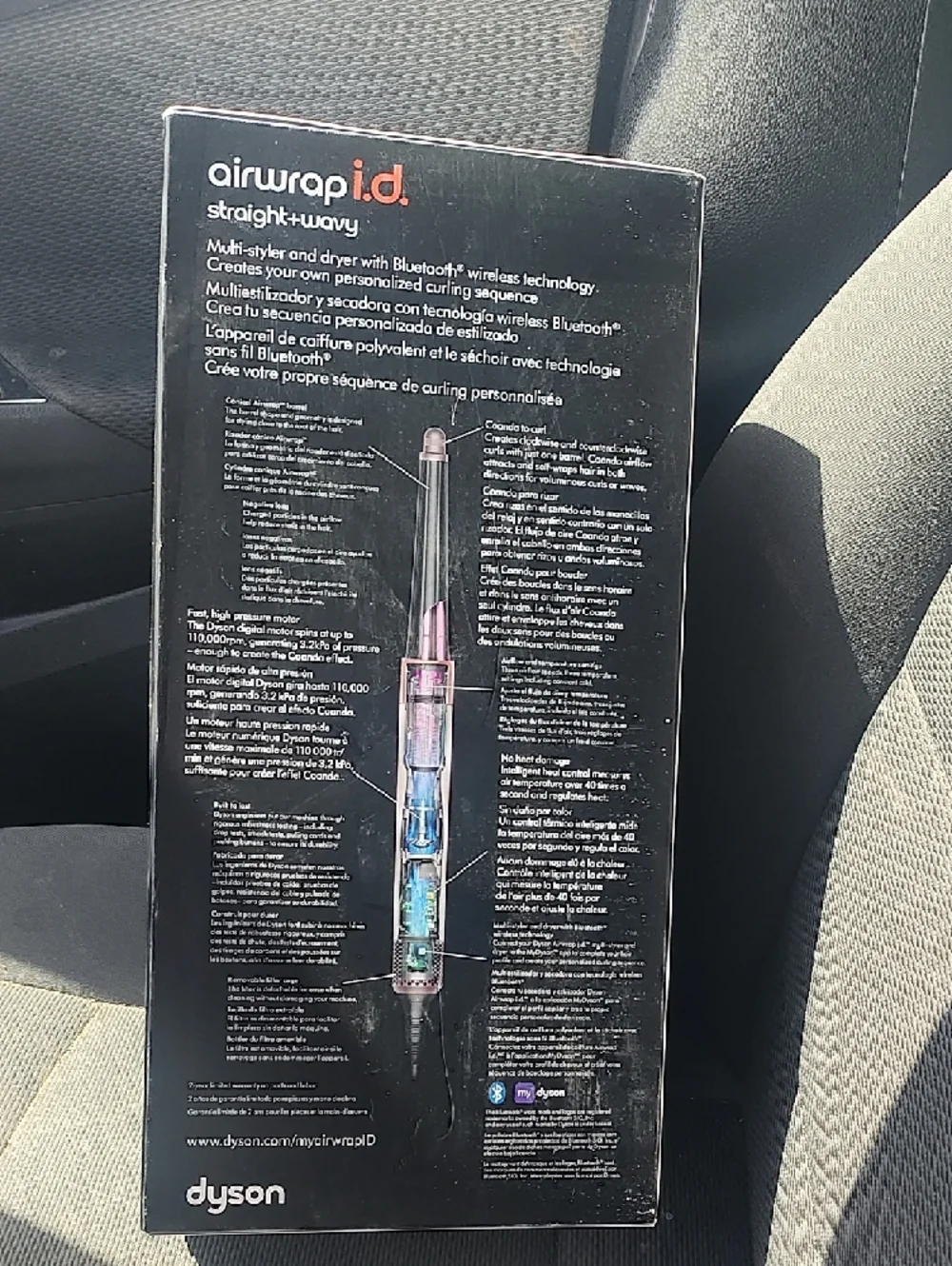 Dyson Airwrap i.d. Styler - White and Rose Gold Accents